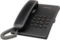 Obrázok pre výrobcu Panasonic KX-TS500FXB jednolinkovy telefon - čierny